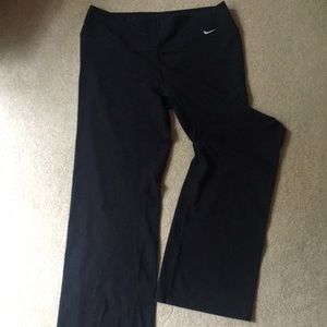 Black Nike Flare Yoga Pant